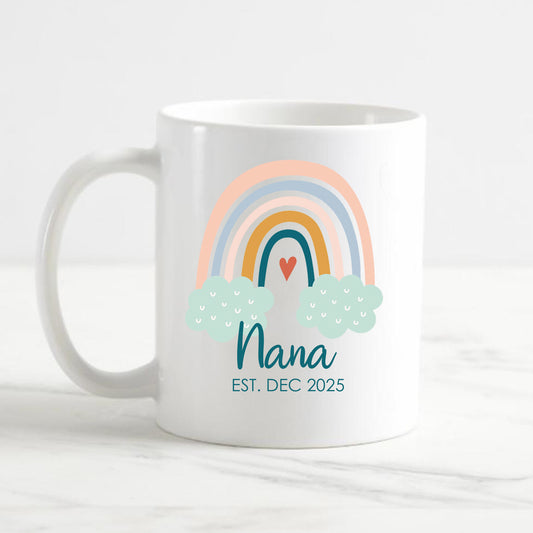 Nana Rainbow Mug - Add Any Role