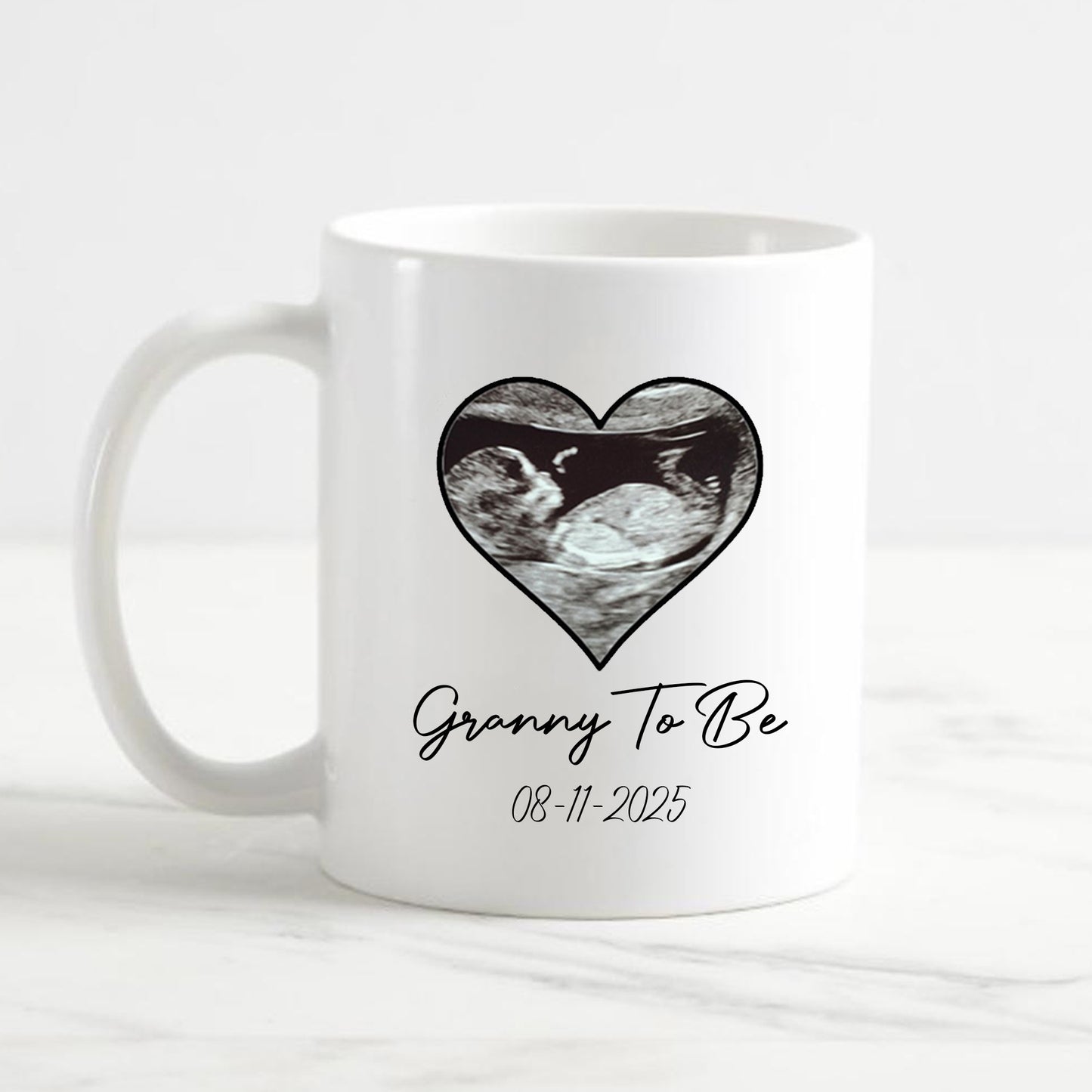 Granny To Be Mug with Scan Photo - Add any Role and Scan Photo