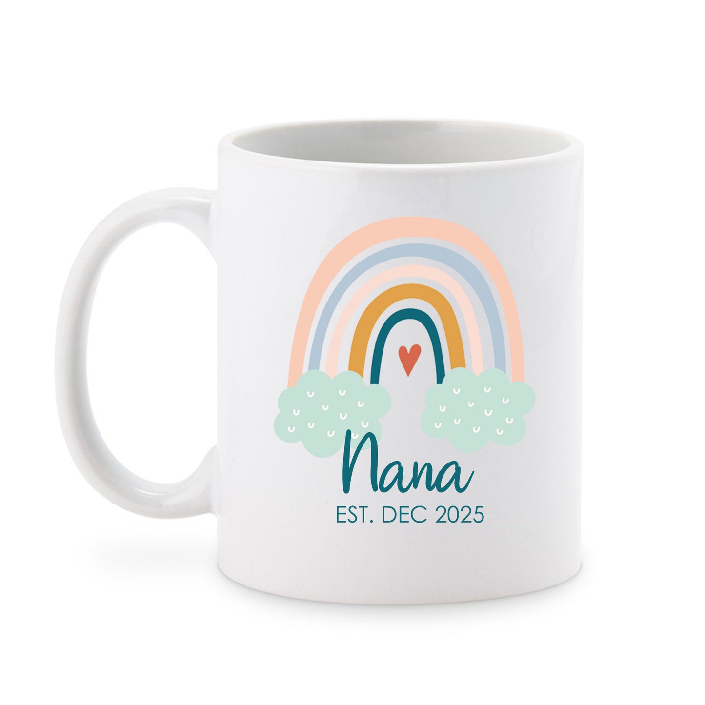 Nana Rainbow Mug - Add Any Role