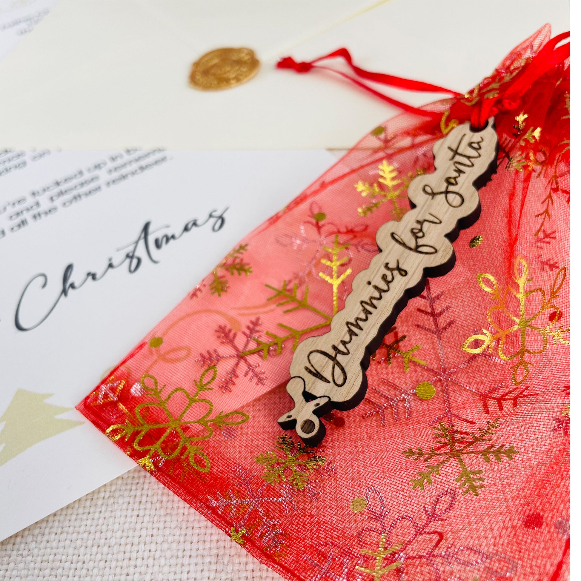 Personalised Santa Dummy Letter (With Envelope & Wax Seal)