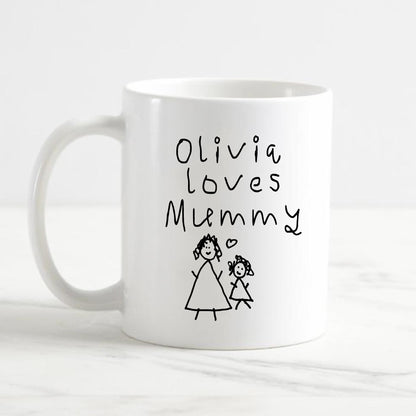 Personalised Drawing Mug - Add Any Drawing