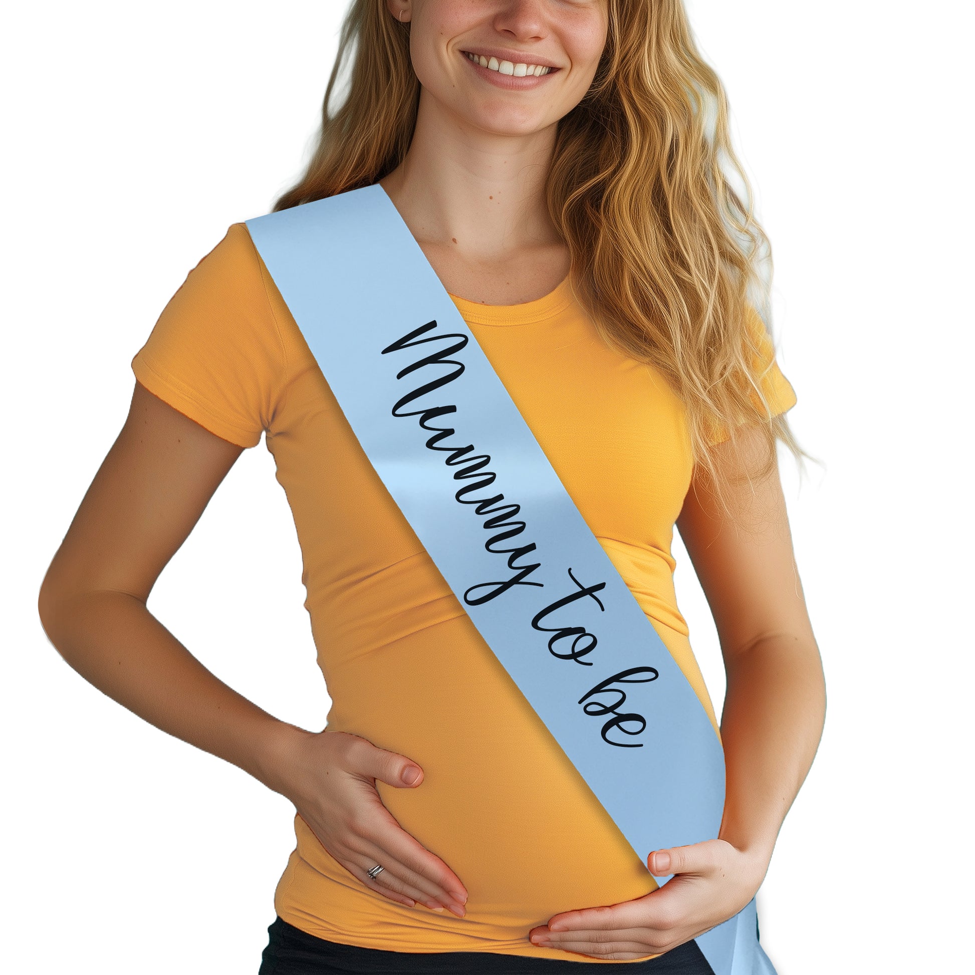 Baby Shower To Be Sash Gender Reveal - Choose any role and colour!