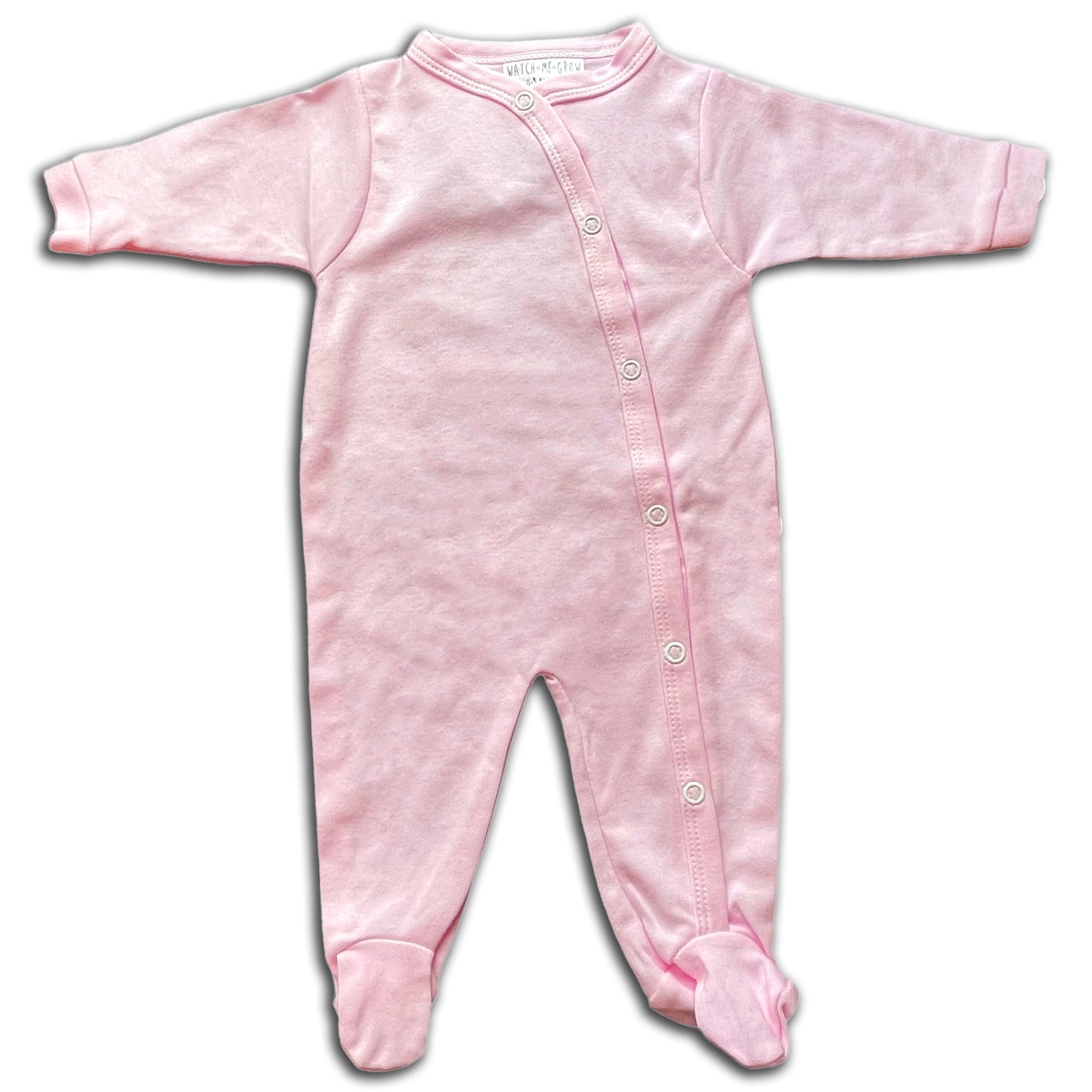Baby Grow Sleep Suit - Set of Pink and Blue - 0-3 Months