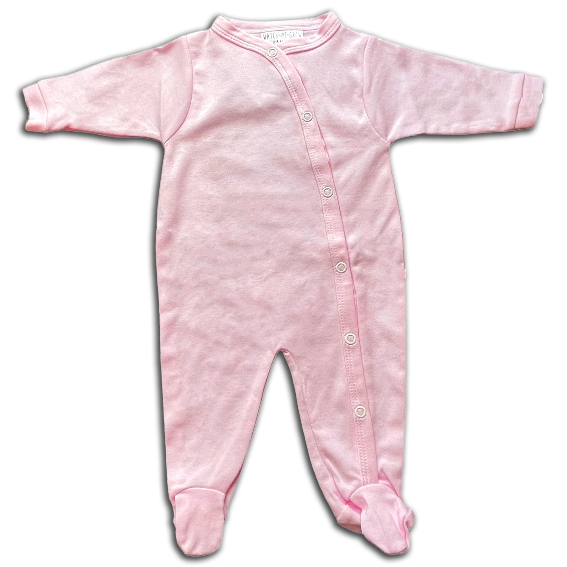 Baby Grow Sleep Suit - Set of Pink and Blue - 0-3 Months