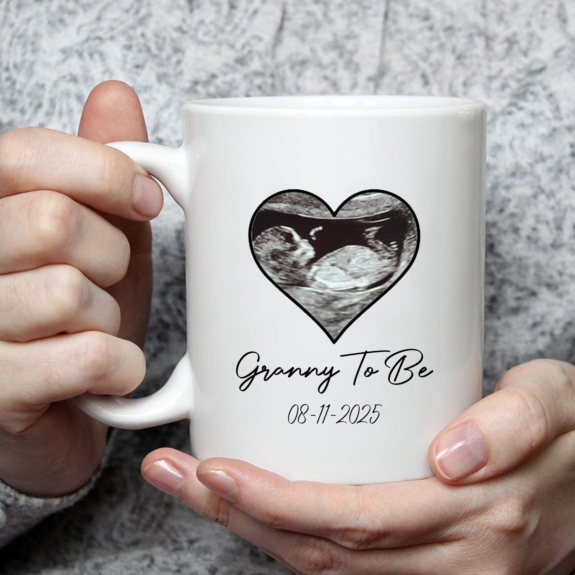 Granny To Be Mug with Scan Photo - Add any Role and Scan Photo
