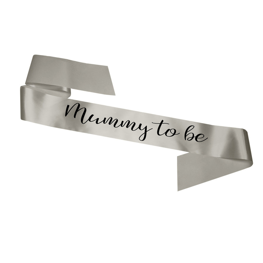 Mummy To Be Sash Baby Shower Gender Reveal Sash - Choose your colour!
