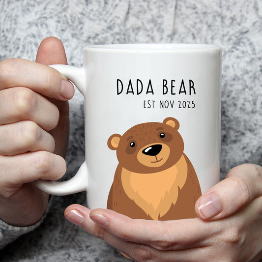 Dada Bear Mug - Perfect New Daddy Gift 