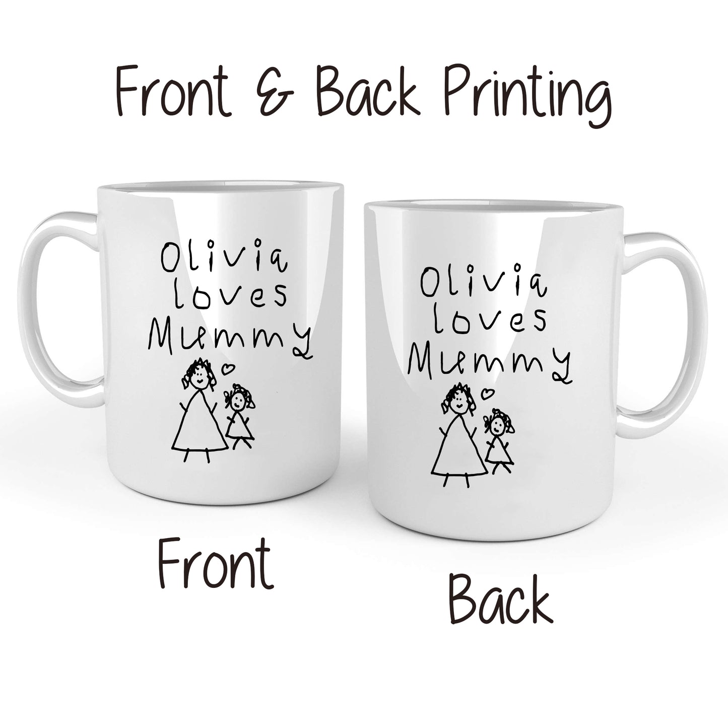 Personalised Drawing Mug - Add Any Drawing