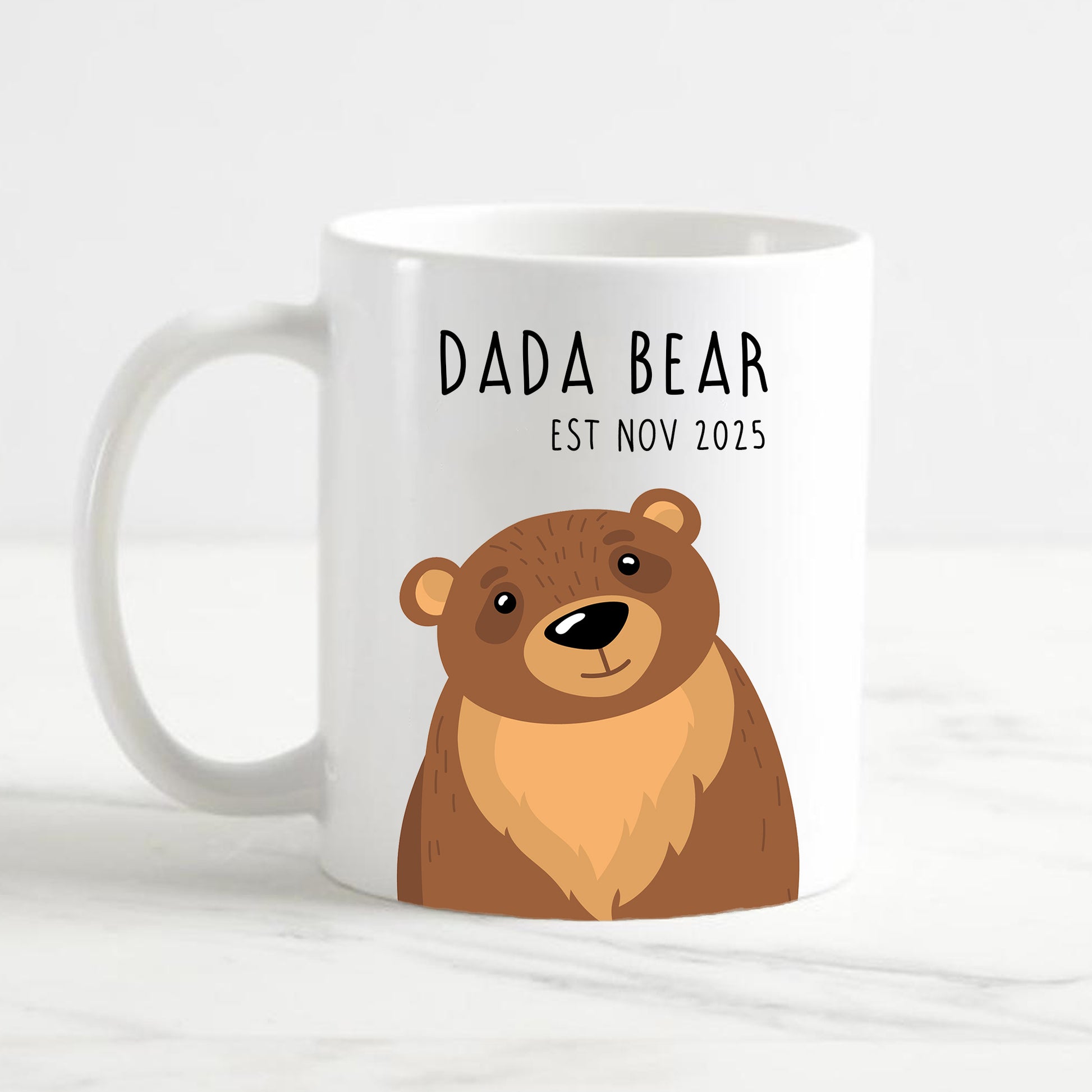 Dada Bear Mug - Perfect New Daddy Gift 