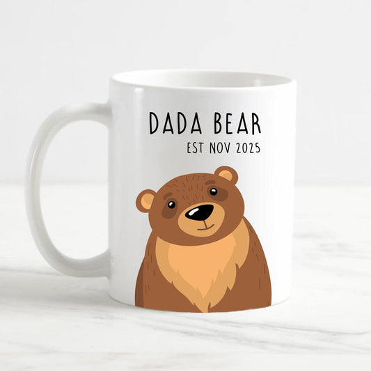 Dada Bear Mug - Perfect New Daddy Gift 
