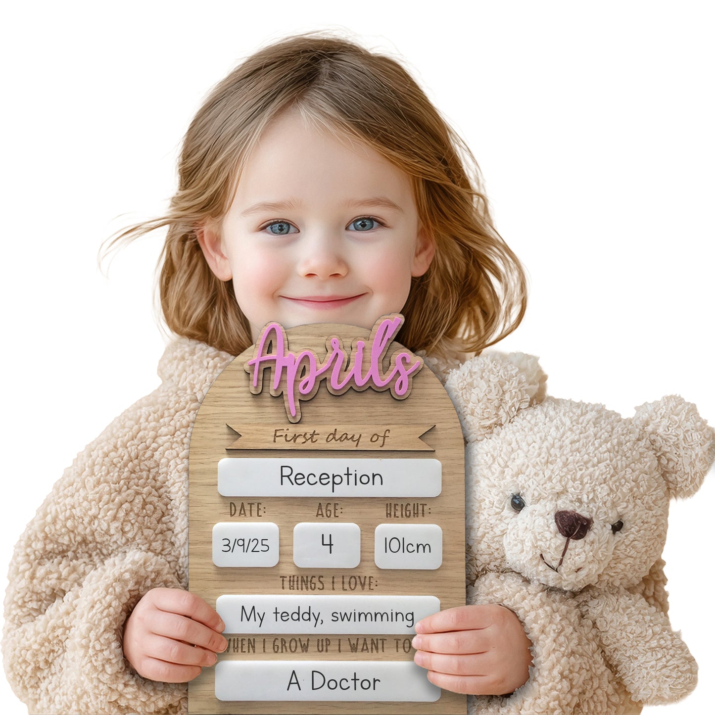 First Day of School Last Day of School / Nursery Reusable Sign