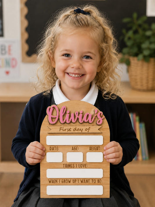 First Day of School Last Day of School / Nursery Reusable Sign