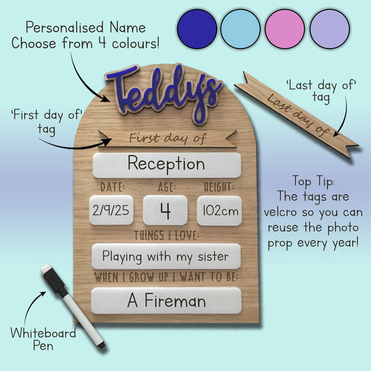 First Day of School Reusable Sign