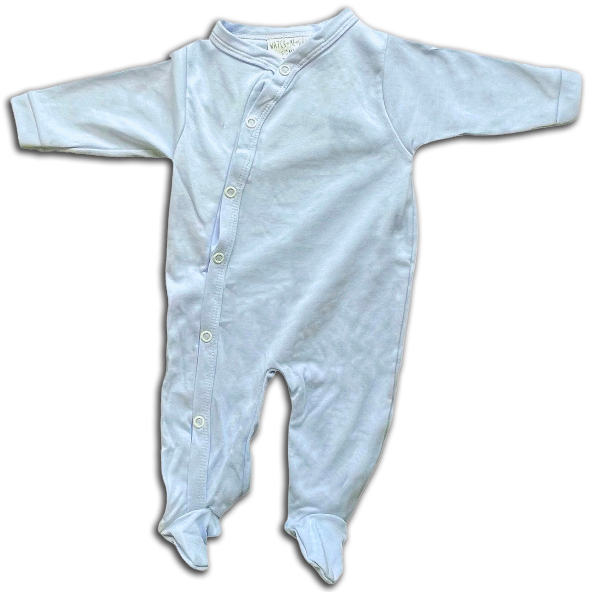 Baby Grow Sleep Suit - Set of Pink and Blue - 0-3 Months