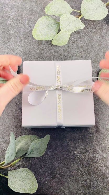 Guess What 'You're going to be a Grandad' Pregnancy Announcement Grey Booties