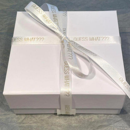 Guess What - White Booties - Any Name
