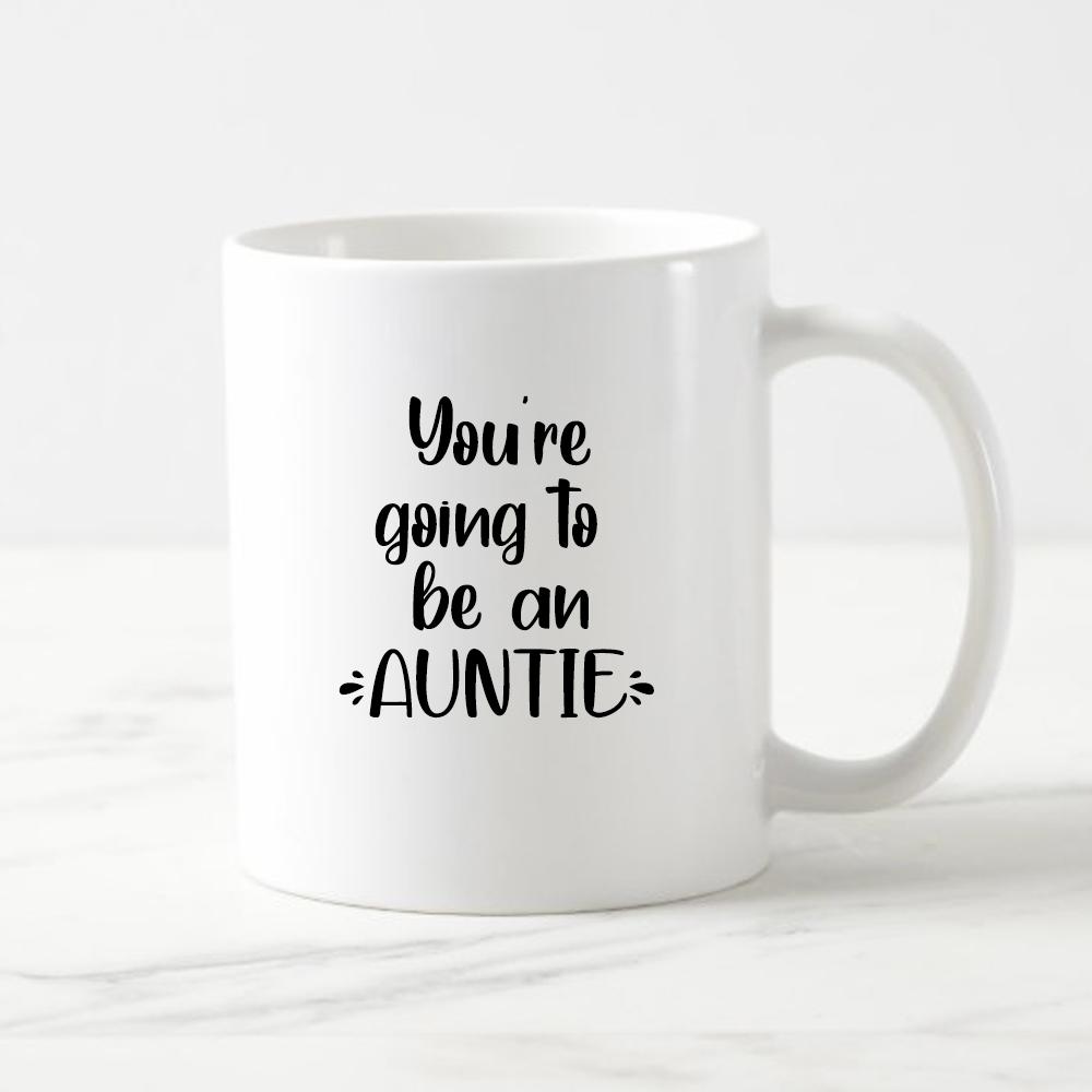 ‘You're going to be a Auntie’ Mug - Pregnancy Announcement 