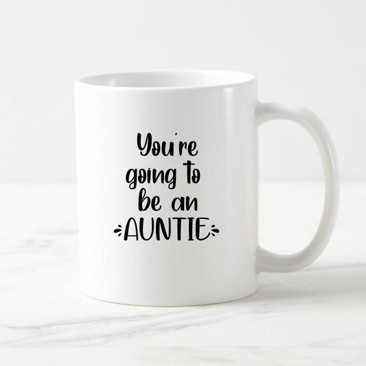 ‘You're going to be a Auntie’ Mug - Pregnancy Announcement 