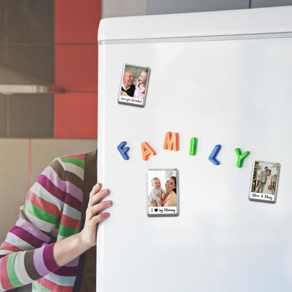 I love my Mummy Magnet - Mother's Day Photo Fridge Magnet - Any photo - Jumbo X Large 70mm x 45mm