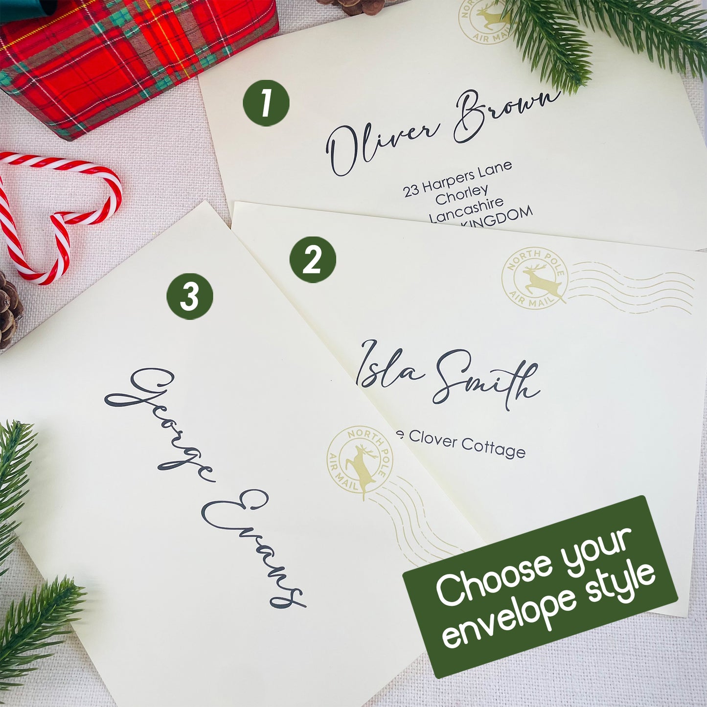 Personalised Santa Dummy Letter (With Envelope & Wax Seal)