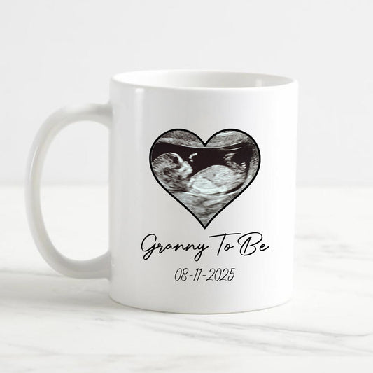 Granny To Be Mug with Scan Photo - Add any Role and Scan Photo