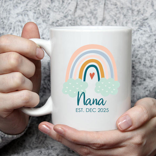 Nana Rainbow Mug - Add Any Role
